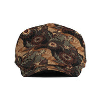 Batik Pedalaman Semen Lereng Style Jeff Hat Indonesian Traditional Pattern LT01 Black - Polynesian Pride