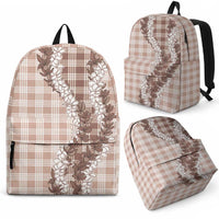 Beige Hawaii Palaka Backpack Hawaiian Honohono Lei LT05 - Polynesian Pride