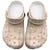 Beige Palaka Quilt Hawaii Clogs Shoes Traditional Hawaii-plaid Pattern - Polynesian Pride