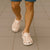 Beige Palaka Quilt Hawaii Clogs Shoes Traditional Hawaii-plaid Pattern - Polynesian Pride