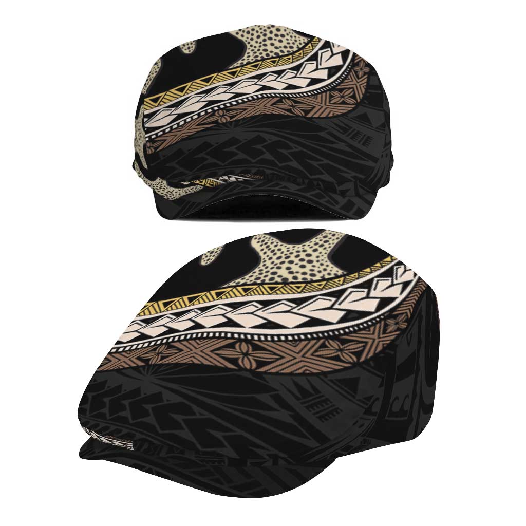 Beige Polynesian Starfish Unique Pattern Jeff Hat