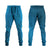 Blue Gradient Polynesia Jogger Pants Hawaiian Tribal Hammerhead Shark Tattoo - Polynesian Pride