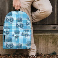 Blue Palaka Hawaii Backpack Hawaiian Lehua Blossoms LT05 - Polynesian Pride