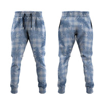 Blue Palaka Hawaii Palapalai Jogger Pants Hawaiian Fern