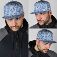 Blue Palaka Hawaii Palapalai Snapback Cap Hawaiian Fern