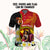 Personalized Custom Papua New Guinea Independence Polo Shirt Plumeria PNG Provinces Upload Image CTM14