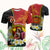 Personalized Custom Papua New Guinea T Shirt Plumeria PNG Provinces Upload Image CTM14