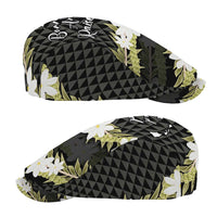 Born And Raised Aloha Hawaii Jeff Hat Kanaka Kakau Hawaiian Tiare Pakalana Lei LT14 - Polynesian Pride