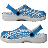 Cook Islands Pukapuka Clogs Shoes Polynesian Tribal Tattoo LT05 - Polynesian Pride