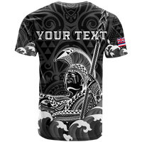 Custom Hawaii King Kamehameha Aloha Hawaii Nei T Shirt LT2 BLACK - Polynesian Pride