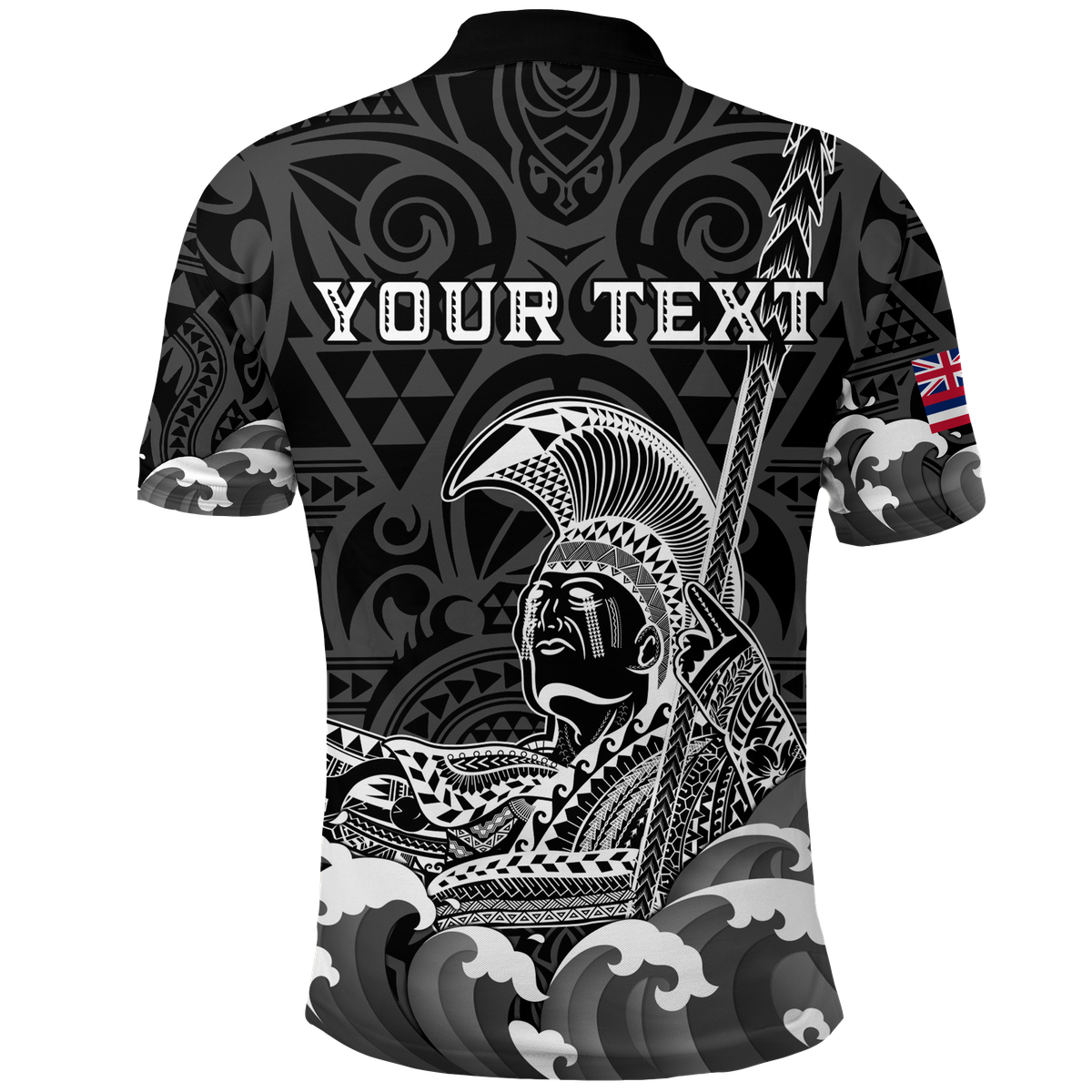 Custom Hawaii King Kamehameha Aloha Hawaii Nei Polo Shirt - LT2 - Polynesian Pride