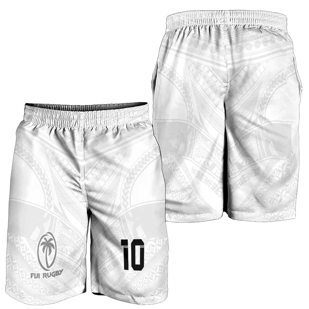 Custom Fiji Rugby Shorts for Men Tapa Tribal Motifs Sporty Style LT03 - Polynesian Pride