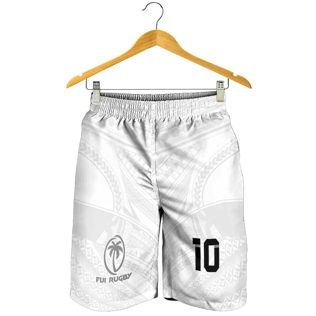 Custom Fiji Rugby Shorts for Men Tapa Tribal Motifs Sporty Style LT03 - Polynesian Pride