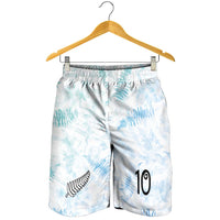 Custom New Zealand Football Shorts for Men The Whites-Aotearoa Inspired LT03 - Polynesian Pride