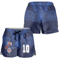 Custom Toa Samoa Rugby Shorts for Women Champions Six Eight Five LT03 - Polynesian Pride