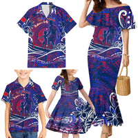 Father's Day Samoa Family Matching Mermaid Dress and Hawaiian Shirt Special Dad Polynesia Paradise DT02 - Polynesian Pride