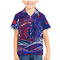 Father's Day Samoa Family Matching Mermaid Dress and Hawaiian Shirt Special Dad Polynesia Paradise DT02 Son's Shirt Green - Polynesian Pride