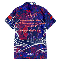 Father's Day Samoa Family Matching Off Shoulder Maxi Dress and Hawaiian Shirt Special Dad Polynesia Paradise