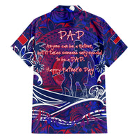 Father's Day Samoa Family Matching Short Sleeve Bodycon Dress and Hawaiian Shirt Special Dad Polynesia Paradise DT02 - Polynesian Pride