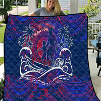 Father's Day Samoa Quilt Special Dad Polynesia Paradise