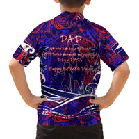 Father's Day American Samoa Kid Hawaiian Shirt Special Dad Polynesia Paradise DT02 - Polynesian Pride