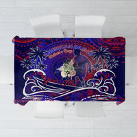 Father's Day American Samoa Tablecloth Special Dad Polynesia Paradise
