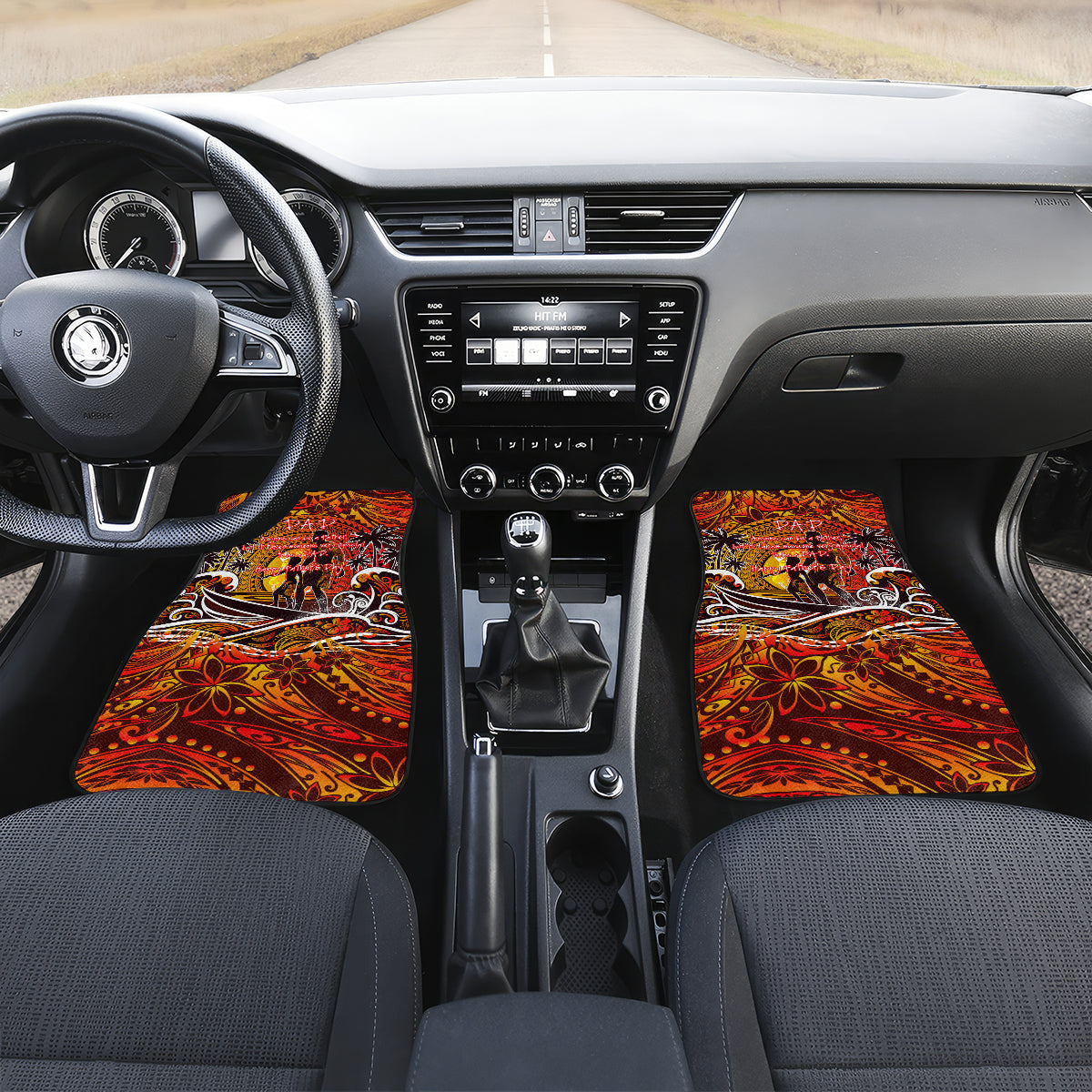 Father's Day Tonga Car Mats Special Dad Polynesia Paradise