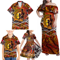 Father's Day Tonga Family Matching Off Shoulder Maxi Dress and Hawaiian Shirt Special Dad Polynesia Paradise DT02 - Polynesian Pride