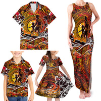 Father's Day Tonga Family Matching Tank Maxi Dress and Hawaiian Shirt Special Dad Polynesia Paradise DT02 - Polynesian Pride
