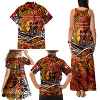 Father's Day Tonga Family Matching Tank Maxi Dress and Hawaiian Shirt Special Dad Polynesia Paradise DT02 - Polynesian Pride