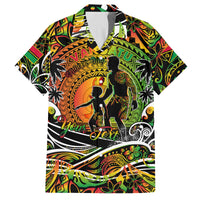 Father's Day Vanuatu Family Matching Long Sleeve Bodycon Dress and Hawaiian Shirt Special Dad Polynesia Paradise DT02 Dad's Shirt - Short Sleeve Art - Polynesian Pride