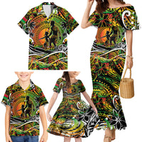 Father's Day Vanuatu Family Matching Mermaid Dress and Hawaiian Shirt Special Dad Polynesia Paradise DT02 - Polynesian Pride