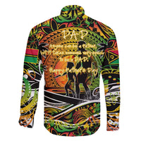 Father's Day Vanuatu Family Matching Summer Maxi Dress and Hawaiian Shirt Special Dad Polynesia Paradise DT02 - Polynesian Pride
