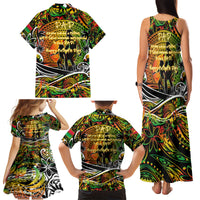 Father's Day Vanuatu Family Matching Tank Maxi Dress and Hawaiian Shirt Special Dad Polynesia Paradise DT02 - Polynesian Pride