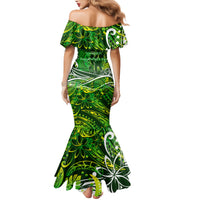Father's Day Cook Islands Family Matching Mermaid Dress and Hawaiian Shirt Special Dad Polynesia Paradise DT02 - Polynesian Pride