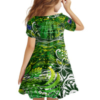 Father's Day Cook Islands Family Matching Puletasi and Hawaiian Shirt Special Dad Polynesia Paradise DT02 - Polynesian Pride