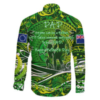 Father's Day Cook Islands Family Matching Short Sleeve Bodycon Dress and Hawaiian Shirt Special Dad Polynesia Paradise DT02 - Polynesian Pride