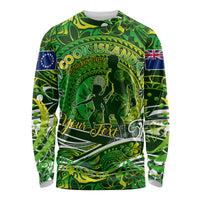 Father's Day Cook Islands Long Sleeve Shirt Special Dad Polynesia Paradise
