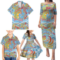 Father's Day Fiji Family Matching Puletasi and Hawaiian Shirt Special Dad Polynesia Paradise DT02 - Polynesian Pride