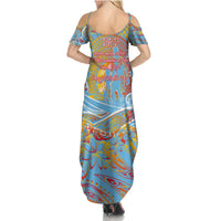 Father's Day Fiji Family Matching Summer Maxi Dress and Hawaiian Shirt Special Dad Polynesia Paradise DT02 - Polynesian Pride