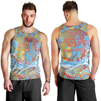 Father's Day Fiji Men Tank Top Special Dad Polynesia Paradise DT02 - Polynesian Pride