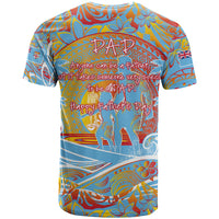 Father's Day Fiji T Shirt Special Dad Polynesia Paradise DT02 - Polynesian Pride