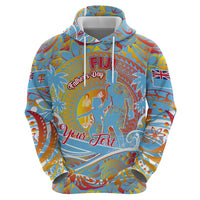 Father's Day Fiji Zip Hoodie Special Dad Polynesia Paradise DT02 - Polynesian Pride