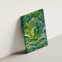 Father's Day Solomon Islands Canvas Wall Art Special Dad Polynesia Paradise