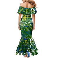 Father's Day Solomon Islands Family Matching Mermaid Dress and Hawaiian Shirt Special Dad Polynesia Paradise DT02 - Polynesian Pride