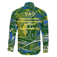 Father's Day Solomon Islands Family Matching Off The Shoulder Long Sleeve Dress and Hawaiian Shirt Special Dad Polynesia Paradise DT02 - Polynesian Pride