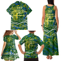 Father's Day Solomon Islands Family Matching Tank Maxi Dress and Hawaiian Shirt Special Dad Polynesia Paradise DT02 - Polynesian Pride