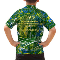 Father's Day Solomon Islands Kid Hawaiian Shirt Special Dad Polynesia Paradise DT02 - Polynesian Pride