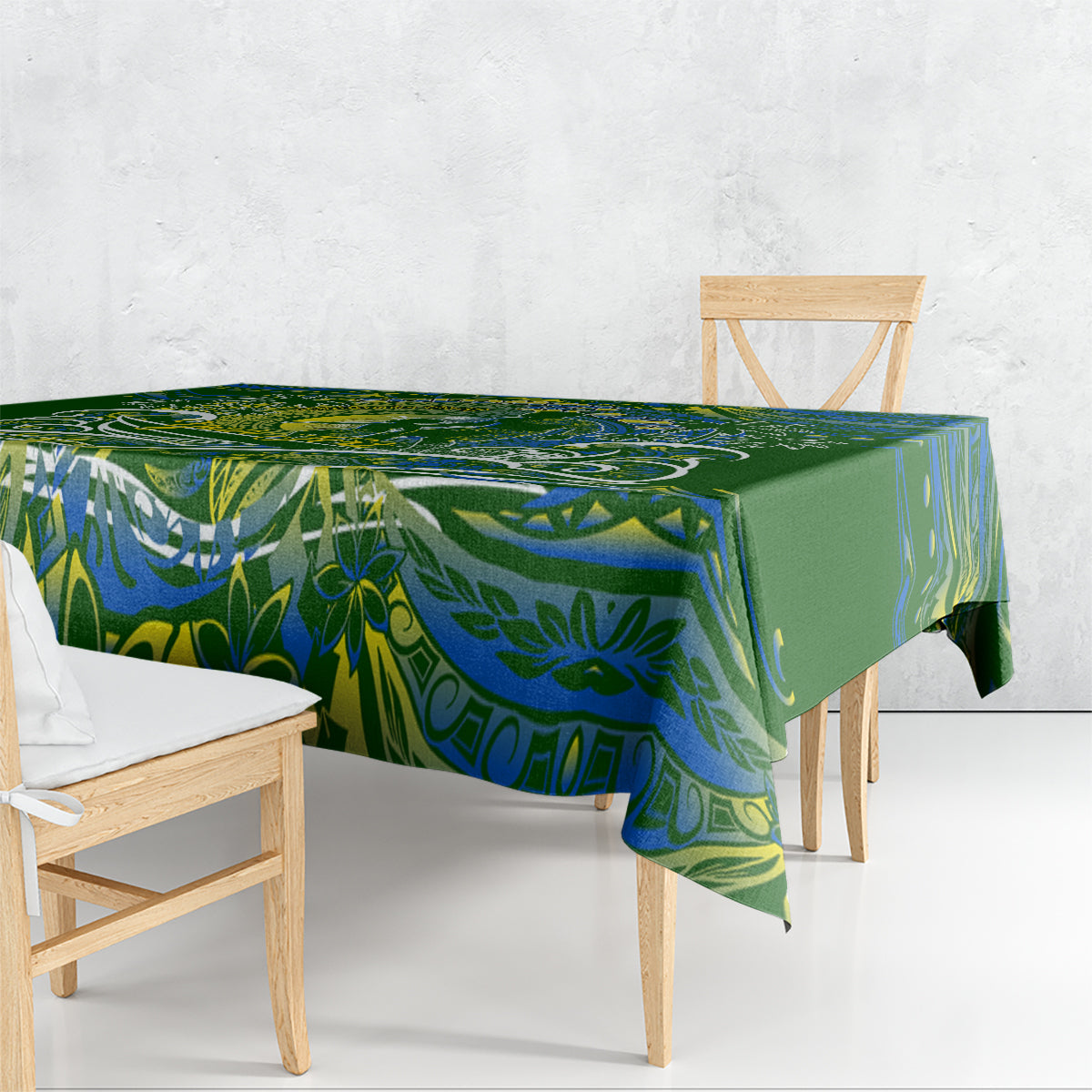 Father's Day Solomon Islands Tablecloth Special Dad Polynesia Paradise