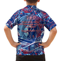 Father's Day Guam Family Matching Tank Maxi Dress and Hawaiian Shirt Special Dad Polynesia Paradise DT02 - Polynesian Pride